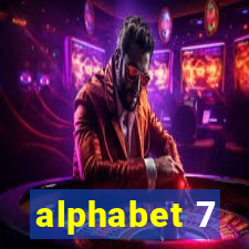 alphabet 7